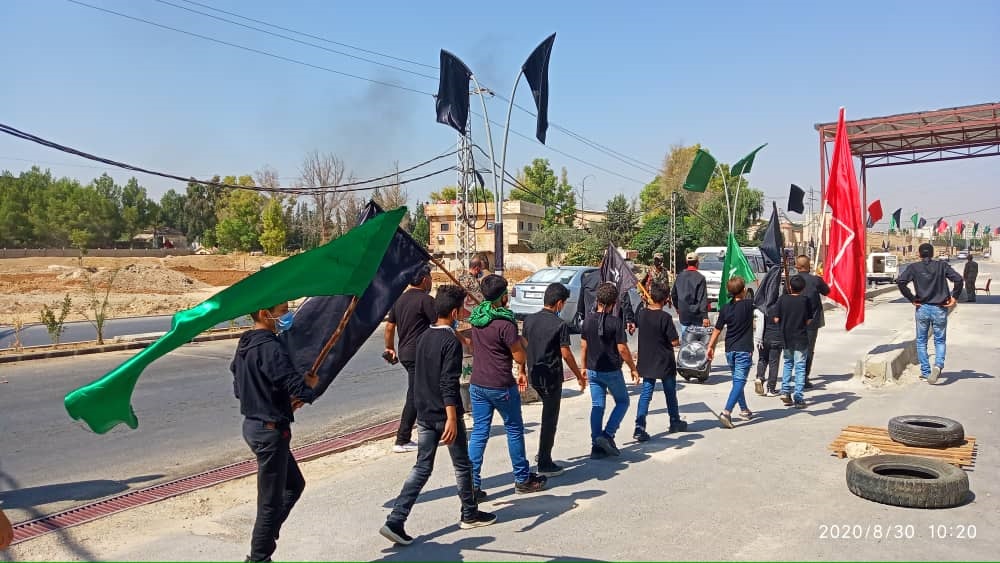 دمشق تحيي ذكرى استشهاد الامام الحسين (ع) مع مراعاة الظروف الصحية التي فرضتها كورونا