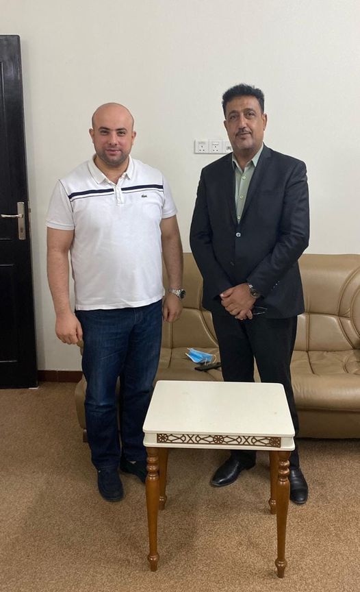 شركات رئيس نادي الديوانية ترعى نادي كربلاء الرياضي