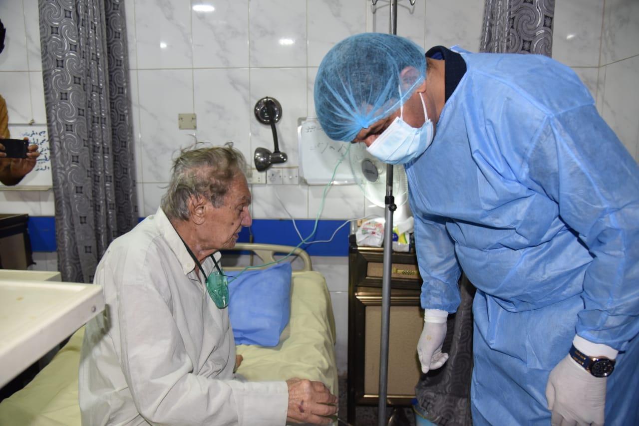 مدير عام صحة الكرخ يتحدث عن الحالة الصحية للفنان و المخرج الكبير محمد شكري جميل
