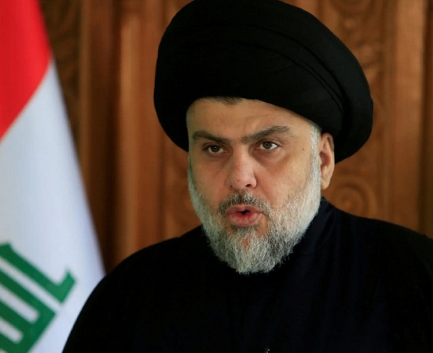 الصدر يغرد:لامصلحة باستهداف المقرات الدبلوماسية ومن يفعلها يعرض العراق للخطر