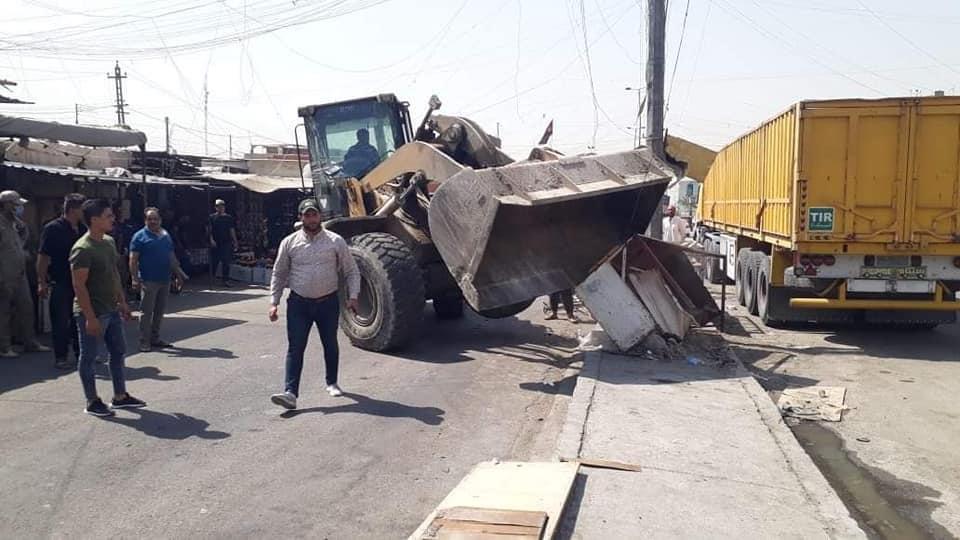 امانة بغداد تعلن عن حملة لازالة التجاوزات في مدينة الصدر