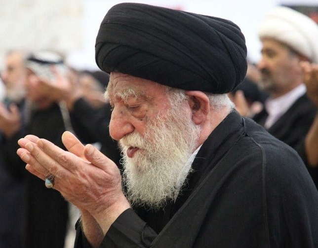 بالصورة:وفاة إمام مسجد السهلة في النجف السيد محمد حسين الحكيم