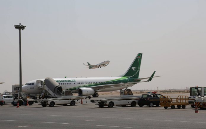 مطار النجف يبدأ باستقبال الزائرين العرب والاجانب