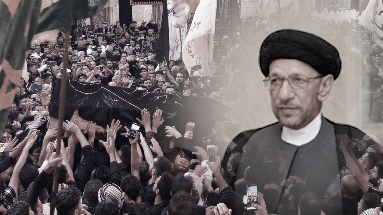 فيديو:تشييع ودفن جثمان خطيب المنبر الحسيني السيد جاسم الطويرجاوي في الحرم الحسيني الطاهر