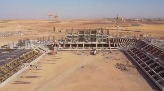 42% نسب الانجاز في مشروع ملعب صلاح الدين 30 الف متفرج