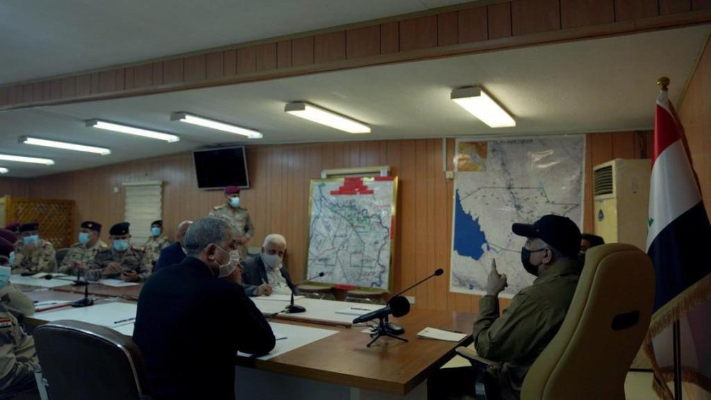 الكاظمي في صلاح الدين برفقة وزيري الدفاع والداخلية للوقوف على تطورات مجزرة الفرحاتية