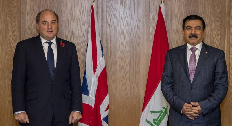 السفير البريطاني يعتذر لوزير الدفاع العراقي في لندن