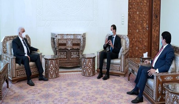 رئيس هيئة الحشد الشعبي في العراق يصل دمشق للقاء الأسد