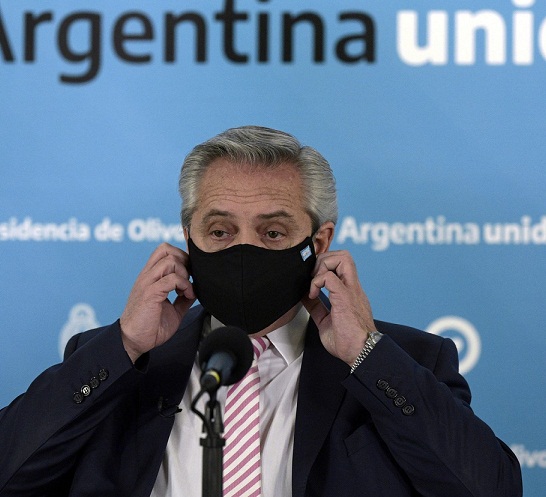 إصابة رئيس الأرجنتين بفيروس كورونا