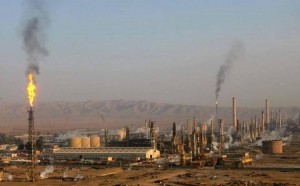 هجوم صاروخي يستهدف مصفى للنفط في بيجي