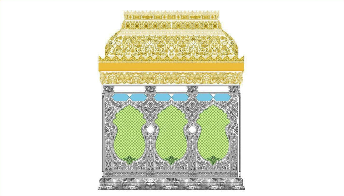 العراق يعد نموذجا لتصميم ضريح السيدة زينب في سوريا لصناعته داخل البلاد