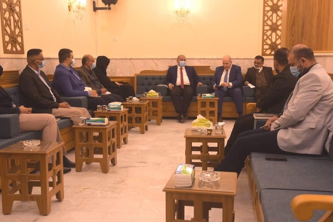 كربلاء تنسق مع منظمات دولية لاقامة مشاريع تعزز اقتصاد المحافظة