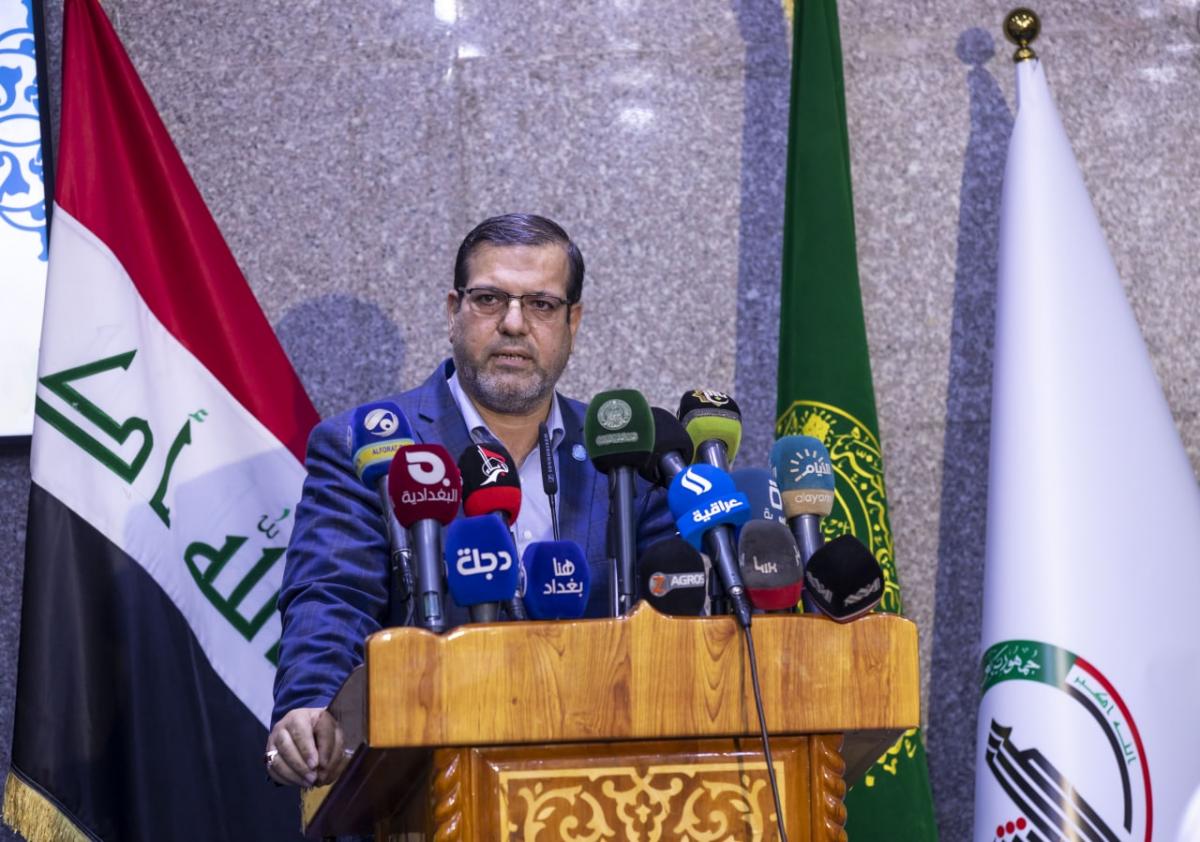 العتبة العلوية خلال مؤتمر حشد العتبات:مُلبّو فتوى الدفاع الكفائي، تقدموا لساحات الوغى ليس طمعاً في مال اوفي سلطان