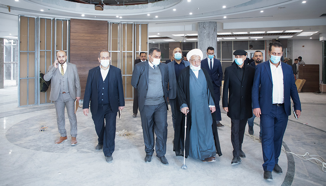 بالصور:ممثل السيستاني بكربلاء يتابع تنصيب الاجهزة المعالجة لامراض السرطان ويحدد الاول من حزيران لاستقبال المرضى بالمستشفى
