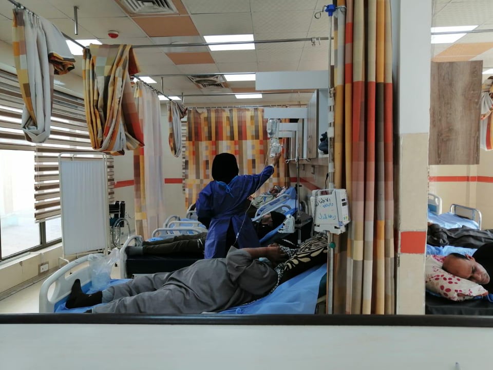 مركز الإمام الحسين (ع) لعلاج الأورام وأمراض الدم بكربلاء ،مركز مُتطور في العراق يستقبل نحو ( 250 ) مريض يومياً