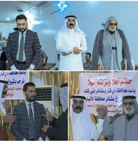 خلال كورونا :عراقي من ذي قار يساهم بانقاذ حياة عراقيين من الانبار ويحضى بتكريم عشائر الرمادي داخل محافظته (صور)