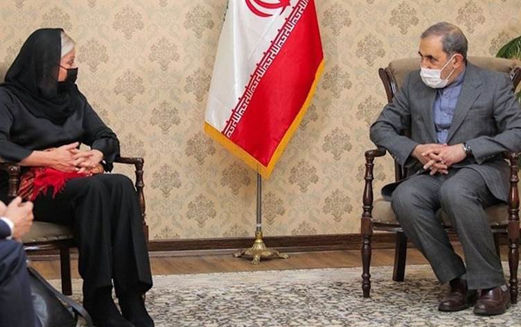 بلاسخارت تكشف سبب زيارتها الى طهران ولقائها بمستشار المرشد الايراني