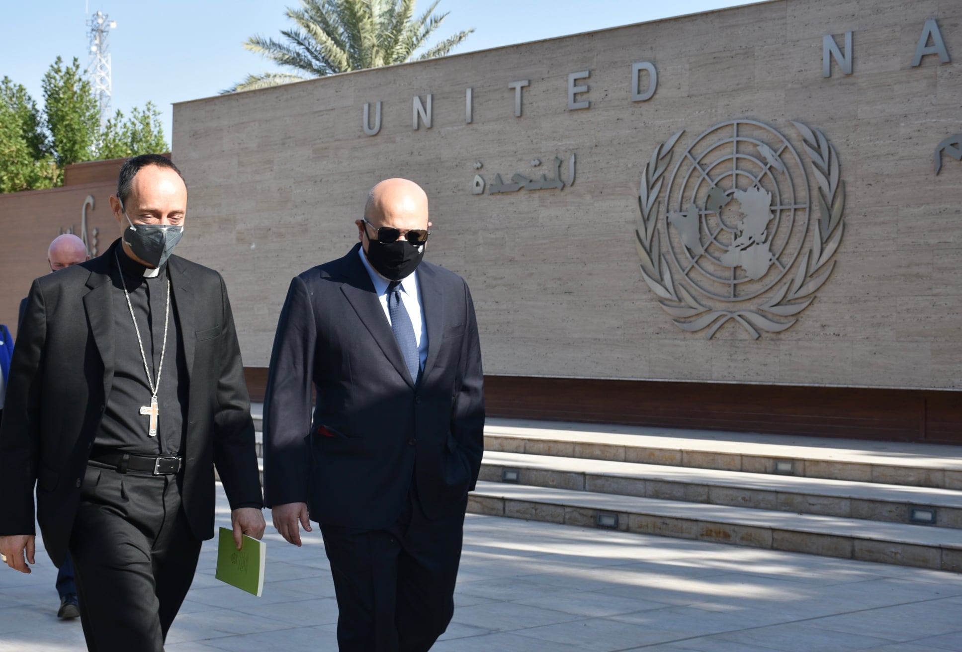مبعوث اممي كبير يلتقي مبعوث الفاتيكان للعراق في بغداد والخارجية العراقية تؤكد ان زيارة بابا الفاتيكان في موعدها