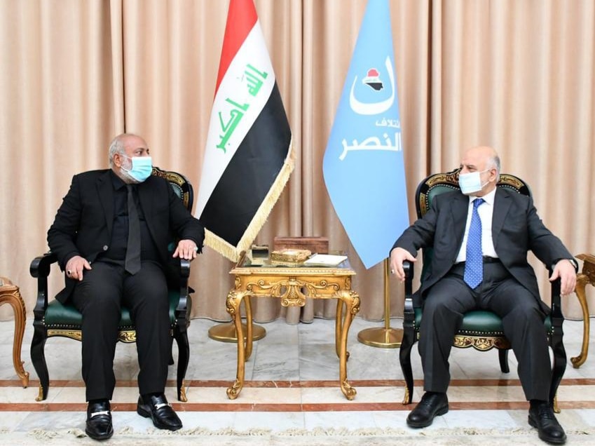محافظ كربلاء يلتقي بحيدر العبادي في بغداد
