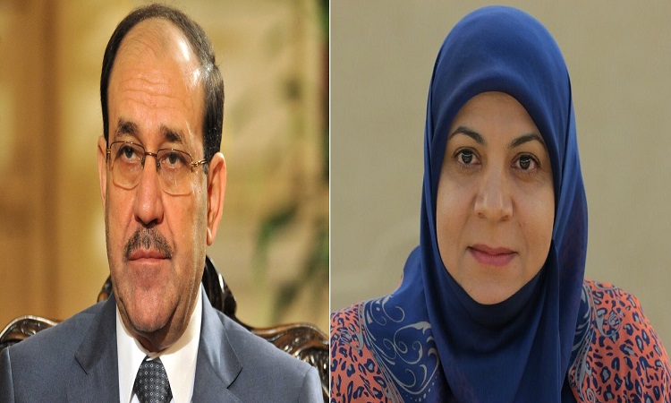 الاعلان عن تحالف سياسي جديد بين حنان الفتلاوي ونوري المالكي