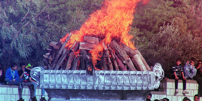 السليمانية توقد الشعلة ايذانا بقدوم فصل الربيع