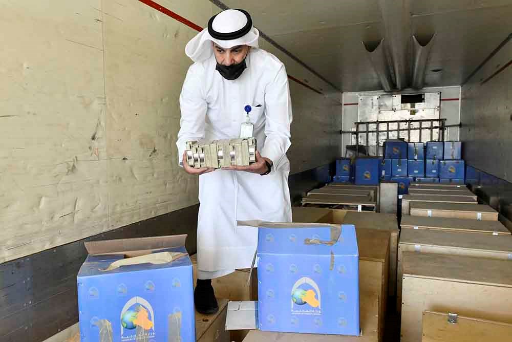 الكويت تتسلم 8 أطنان من أرشيفها الوطني من العراق