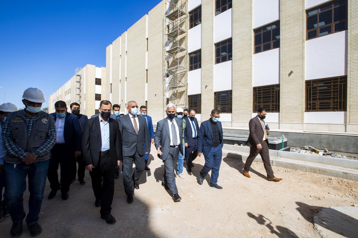 رئيسُ ديوان الوقف الشيعيّ يزور مشاريع العتبة العبّاسية ويؤكد انها تصبّ في خدمة الشعب العراقيّ