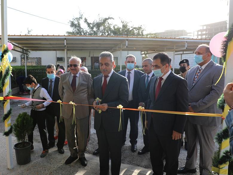 رئيس مجلس القضاء الاعلى يفتتح محكمة الأحوال الشخصية في الكاظمية