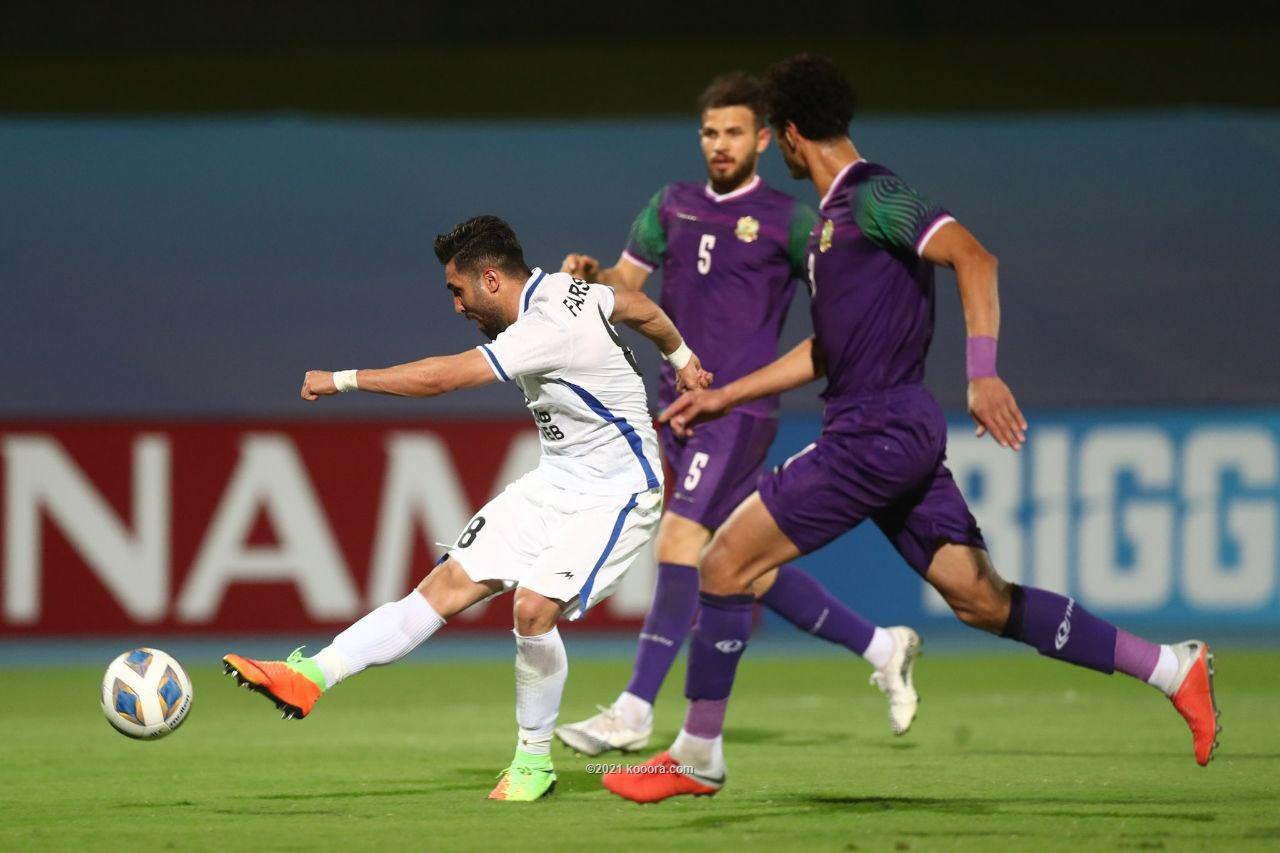 الاستقلال الايراني يتفوق على الشرطة العراقية بثلاثة اهداف دون مقابل