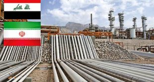 تصدير 27 مليار متر مكعب من الغاز الايراني الى العراق
