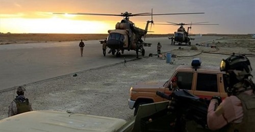 سقوط صاروخين كاتيوشا في قاعدة عين الاسد بالانبار