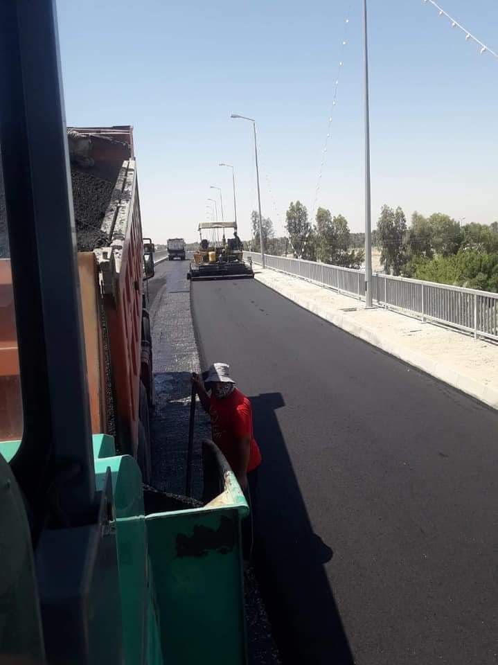 مسؤول محلي :انجاز 98%  في مشروع التقاطعات المجسرة لجسر الهندية في كربلاء المقدسة ‏(صور)