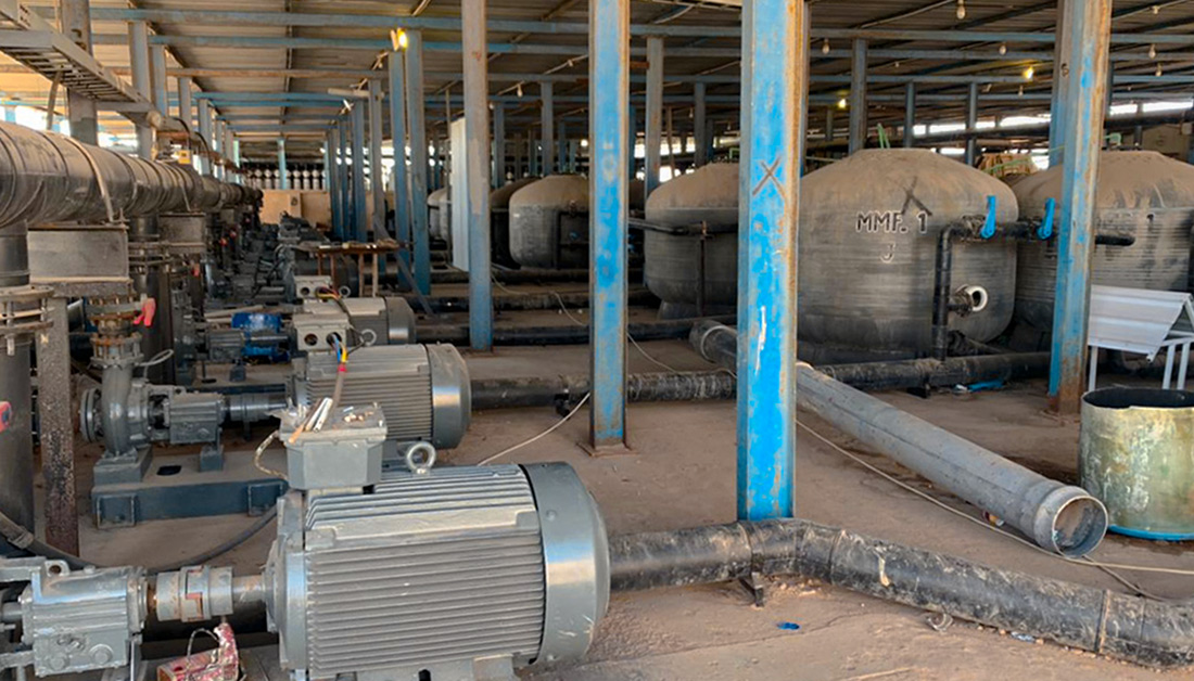 العتبة الحسينية تخدم 50 الف بصري بمياه الشرب وتنجز محطة تحلية في الفاو