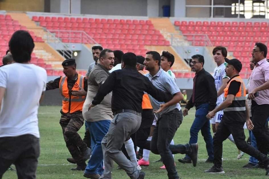 عقوبة وغرامة مالية على رئيس نادي كربلاء وامين سر النادي على خلفية احداث جرت بعد مباراة ناديي كربلاء وعفك