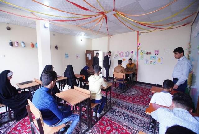 وزارة التربية تشرف على امتحانات المكفوفين في معهد بكربلاء