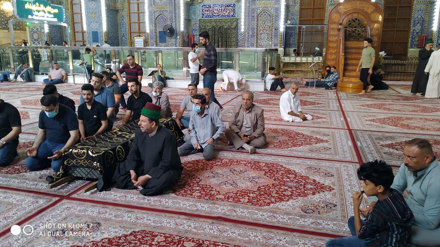 بالصور :تشييع جثمان الشاعر الدكتور علي الفتال