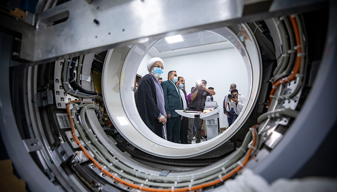 لاول مرة بالعراق :العتبة الحسينية توفر أجهزة طبية حديثة لمعالجة الامراض السرطانية