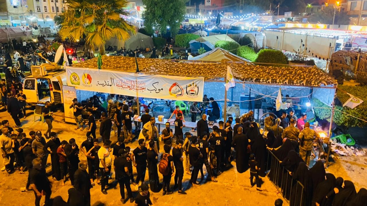 تقرير مصور عن حشد العتبات خلال احياء ذكرى وفاة الرسول الاعظم "ص" عند مرقد امير المؤمنين "ع"