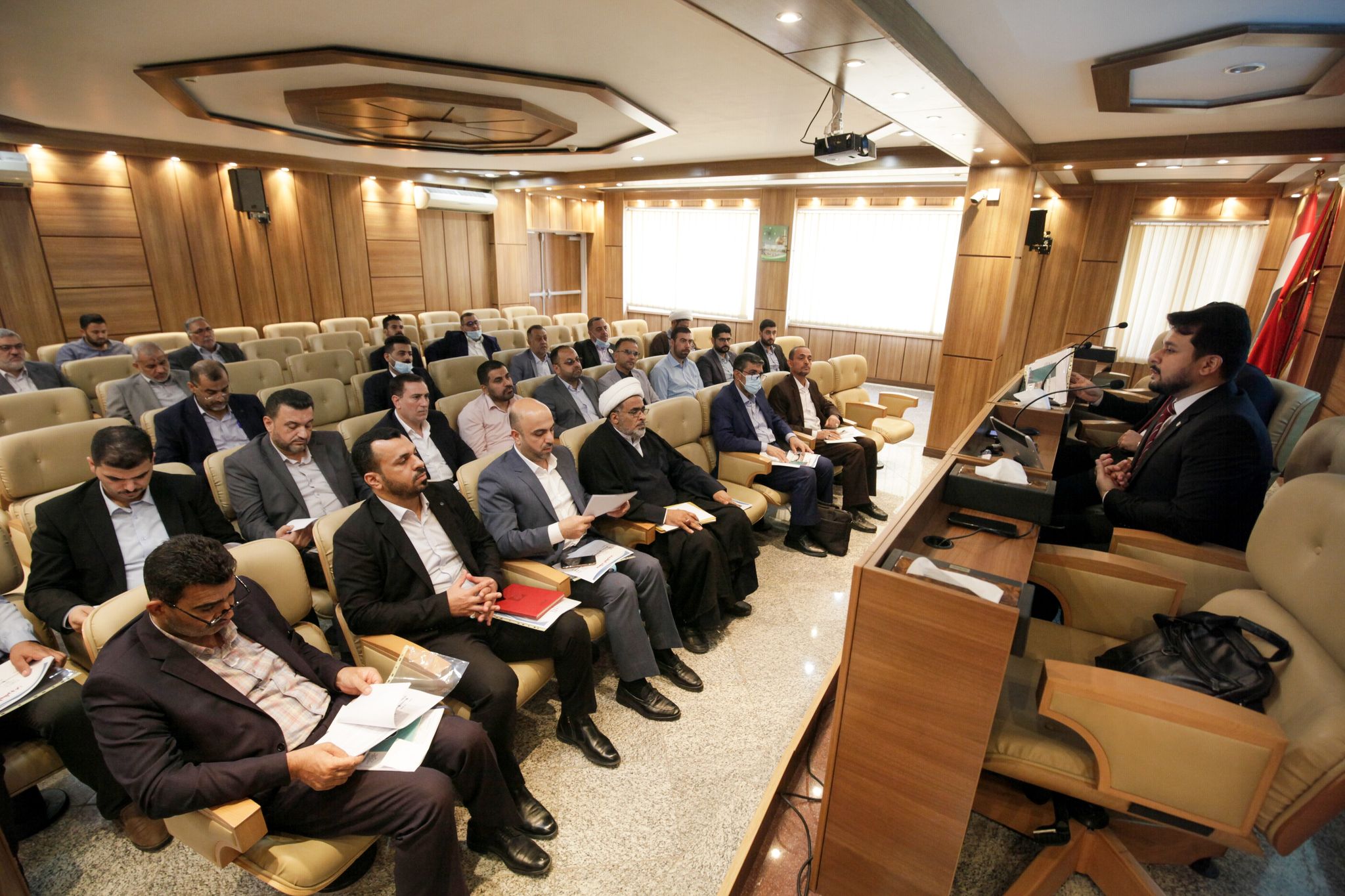 العتبة الحسينية المقدسة تطبق مشروع اداري حديث الاول من نوعه بالعراق..وهذه تفاصيله