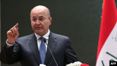 برهم صالح: 39 % من الأراضي العراقية تعاني التصحر