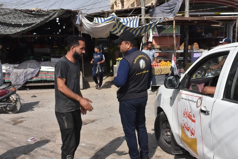 في كربلاء ... مركز شرطة بدون عنوان (مصور)