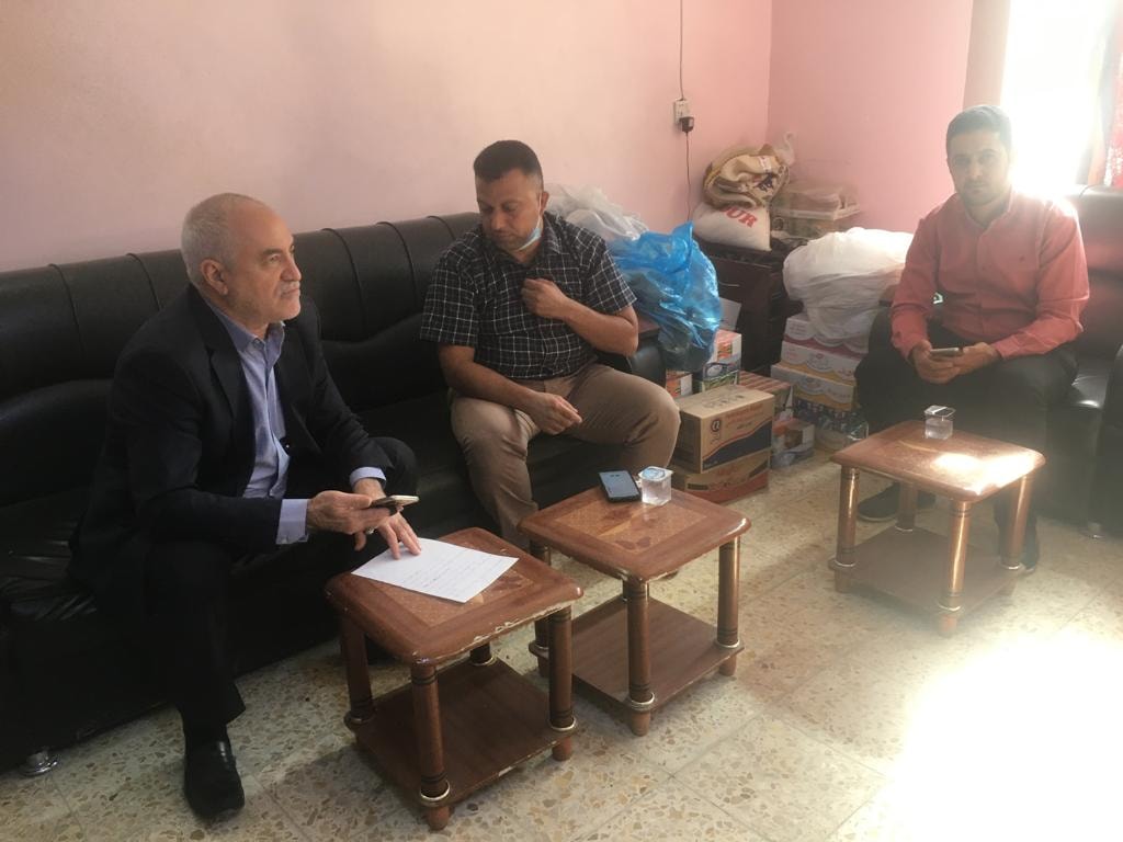 صناعة كربلاء تدعم شديدي العوق بمبالغ مالية