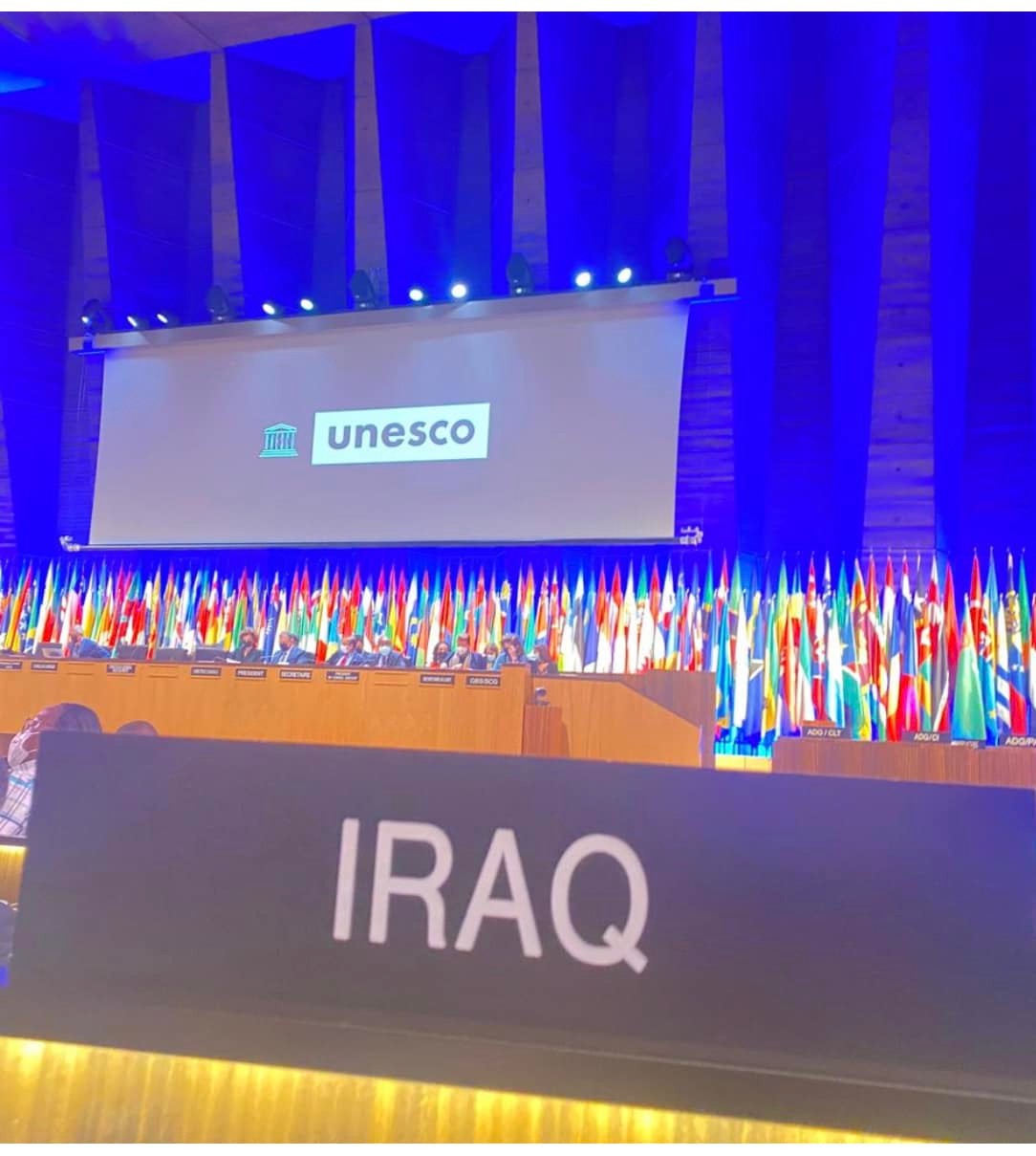 بالصور:العراق يفوز مجددا بعضوية المجلس الحكومي الدولي لتعزيز اعادة الممتلكات الثقافيه الى بلادها الاصليه