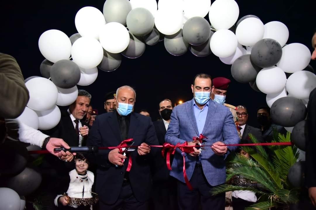 بالصور:افتتاح مدخل كربلاء الشمالي بطراز معماري حديث