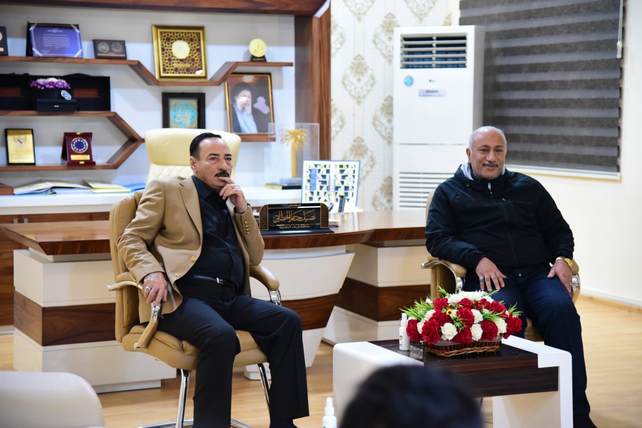 محافظ نينوى يزور كربلاء ويلتقي بحكومتها المحلية