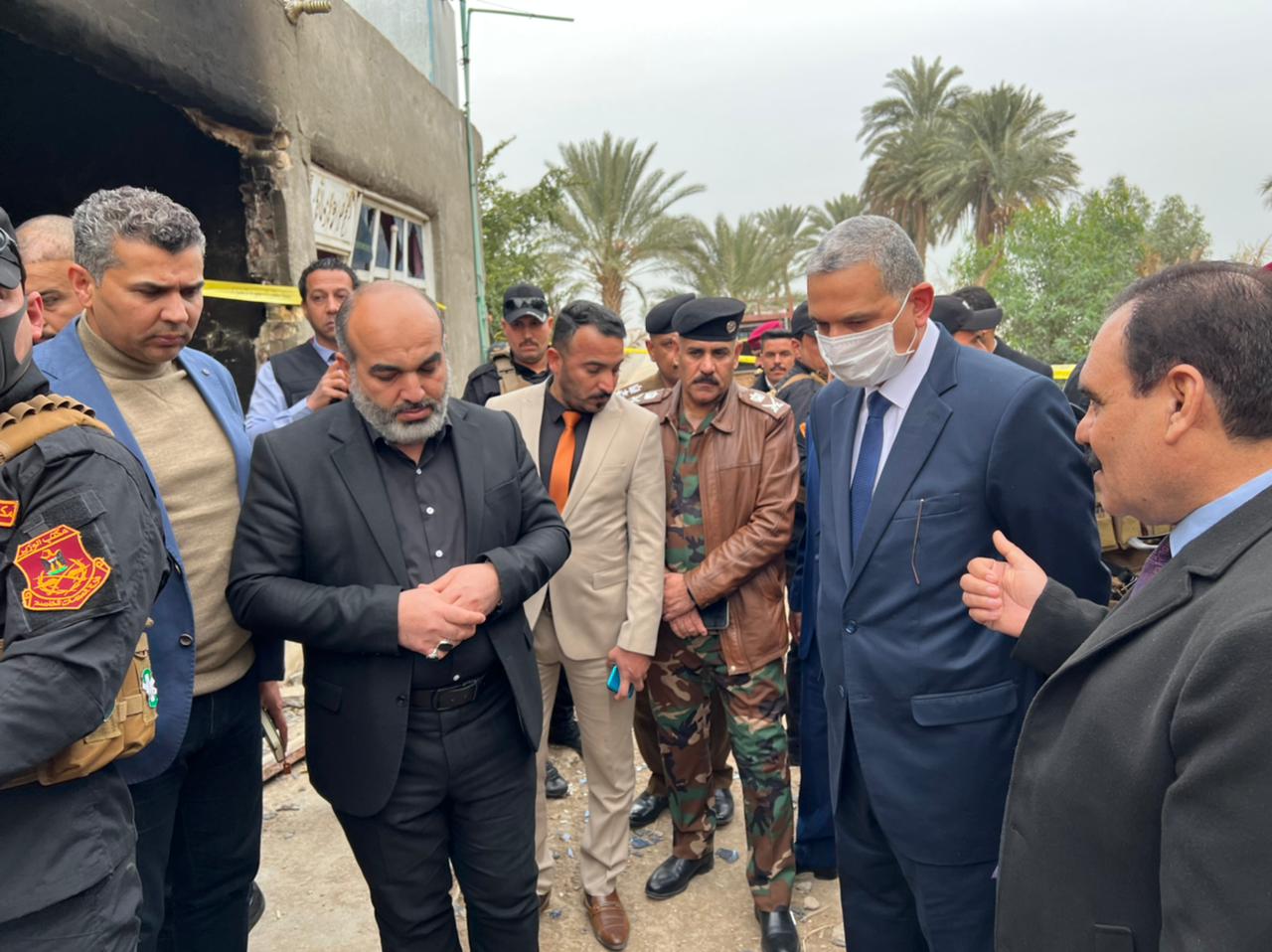 وزير الداخلية يصل إلى مكان المجزرة في بابل