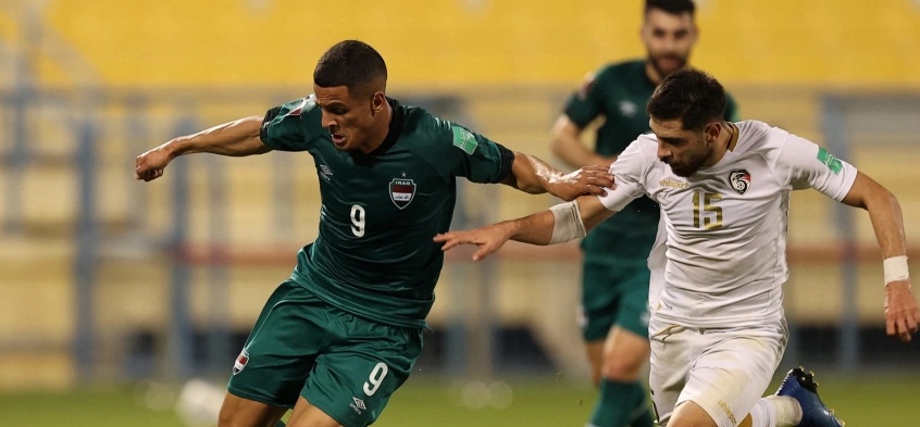 صراع بين 4 لاعبين لقيادة هجوم العراق في مواجهة إيران