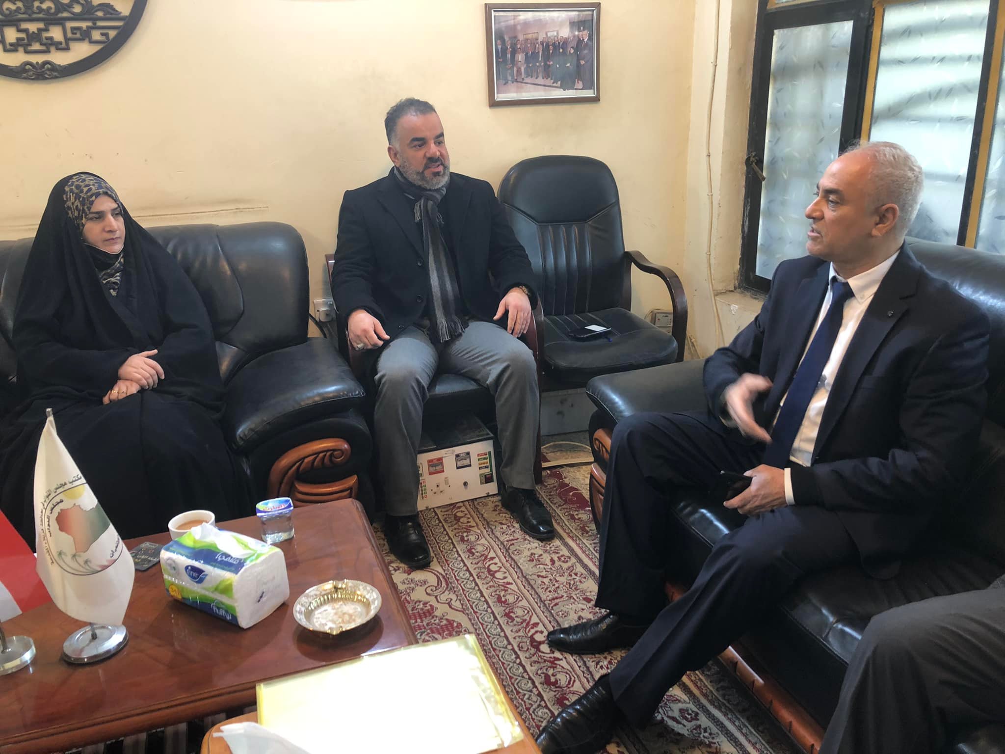 صناعيو كربلاء في مكتب مجلس النواب : نرفض قرارمجلس الوزراء المتعلق برفع الحظر عن إستيراد بعض المنتجات الاجنبية