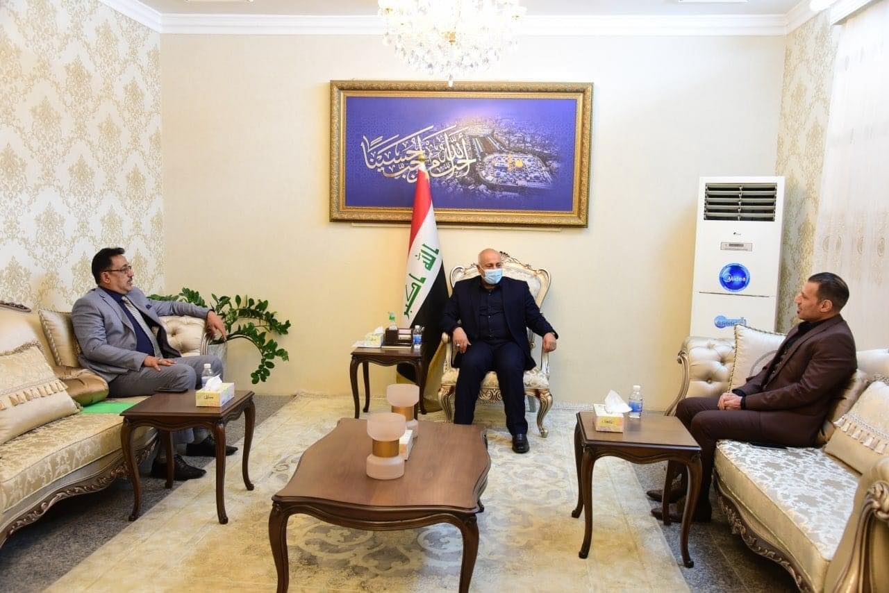 محافظ كربلاء يجدد دعمه للعميد الكربلائي