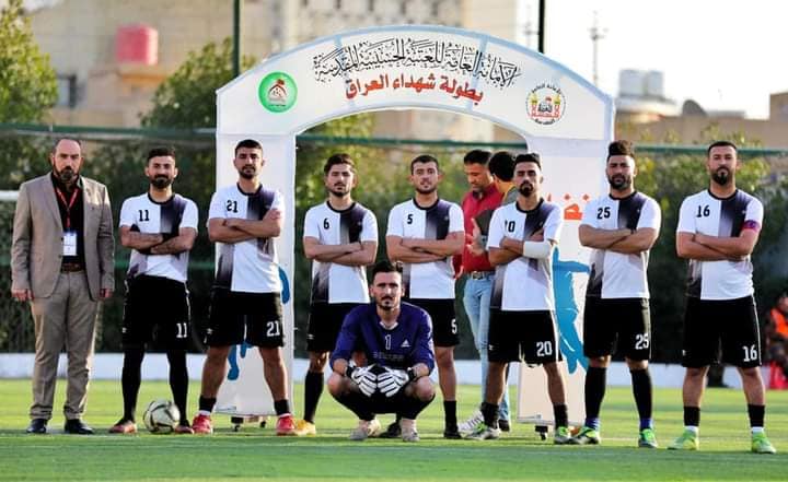 وفد ايزيدي يزور كربلاء ويقدم دعم مالي لفريقه الكروي المشارك ببطولة بكربلاء